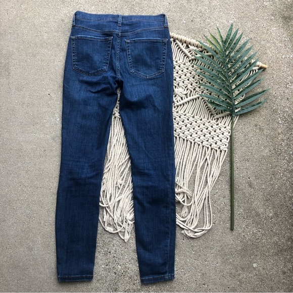 Free People Distressed Skinny Jeans Size 26 - Picture 7 of 8
